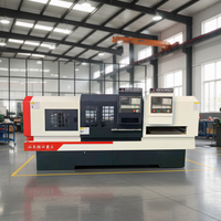 Torno CNC Automático de Bancada Plana Horizontal de un Solo Husillo, de Alta Precisión y Trabajo Mediano, Fabricante de Piezas Torneadas por CNC