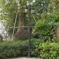 Lampes de poteau LED étanches pour jardin et cour, lampes de poteau de portail, lampes de poteau modernes pour extérieur, lampes de pilier extérieures, lampes de paysage extérieures