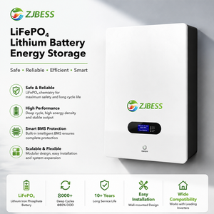 Sistema <span class=keywords><strong>de</strong></span> Batería <span class=keywords><strong>de</strong></span> Litio para Energía Solar <span class=keywords><strong>de</strong></span> 5KWH 10Kwh 51.2V, LiFePO4, <span class=keywords><strong>Protección</strong></span> Inteligente BMS, Montaje en Pared, Almacenamiento <span class=keywords><strong>de</strong></span> Energía Residencial - Product Image 2