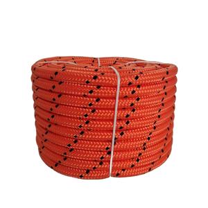 <span class=keywords><strong>Cuerda</strong></span> de polipropileno de 3/8 "<span class=keywords><strong>Cuerda</strong></span> de tracción marina de poliéster trenzado <span class=keywords><strong>doble</strong></span> de 10mm para jardinería arborista - Product Image 2