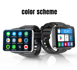 Reloj Inteligente Android 4G con WhatsApp, YouTube, Cámara, Tarjeta SIM, Videollamada, Monitor <span class=keywords><strong>de</strong></span> Ritmo Cardíaco, Teléfono <span class=keywords><strong>de</strong></span> Muñeca con Pantalla Grande para Viajes <span class=keywords><strong>de</strong></span> Negocios - Product Image 4