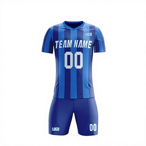 Uniforme de Fútbol Masculino de Alta Calidad y Comodidad, Conjunto Personalizado con Nombre, Impresión por Sublimación, Ropa Deportiva 100% Poliéster - Product Image 1