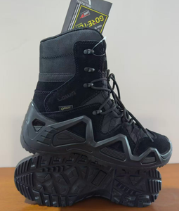 DF203 Outdoor Black khaki <b>hiking</b> training <b>boots</b> men large size 39-46 stock wholesales shock absorption shoes black khaki - Product Image 6