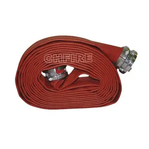 Cheaper double 15bar PVC fire hose resistant fire sleeve for hose