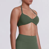 Soutien-gorge de sport personnalisé sans coutures, à maintien élevé, antichoc, avec bretelles réglables, pour le yoga et le fitness, pour femmes