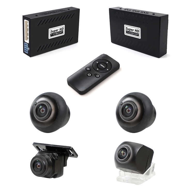 Carsanbo Car 360 ° Surround Bird's Eye View Camera System 3D 1080P