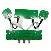 Fabricant de modules de cartes de circuits imprimés audio numériques avec affichage, amplificateur de haut-parleurs à double canal personnalisé OEM