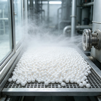 Alumine activée en billes, adsorbant déshydratant pour le séchage de l'air, la défluorisation de l'eau et support catalytique – Approvisionnement direct usine