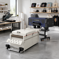 Printer DTF Fedar FD70-4: 4 Kepala Cetak I3200, Presisi Tinggi + Pengocok Bubuk Terintegrasi untuk Pencetakan Kaos