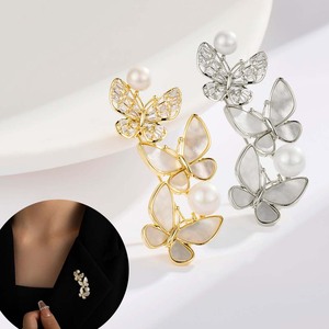 Butterfly Jewelry Set Zinc Alloy Party Fashion Accessories Elegant Seashell Design - Product Image 4