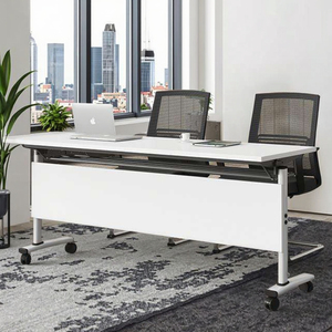 Phong Cách Hiện Đại Có Thể Gập Lại Bàn Hội Nghị Với Bánh Xe Hot Bán Di Chuyển Văn Phòng Họp Bảng Cho Nhà Văn Phòng Sử Dụng - Product Image 1