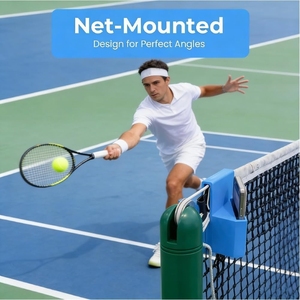 Soporte de Teléfono con Doble Perspectiva para Montaje en Red de Cancha de Tenis, Impreso en 3D, para Análisis de Entrenamiento de Tenis, Transmisión en Vivo y Grabación - Product Image 5