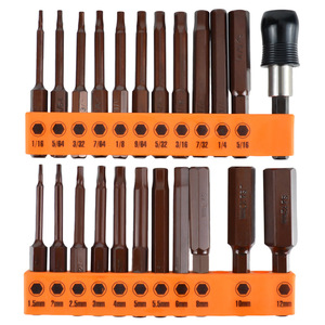 Hex Bit <b>Screwdriver</b> <b>Set</b> 60 Mm S2 Material Industrial Grade Black Oxide Finish Multi Bit Tool - Product Image 2