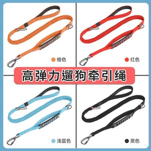 Elastic Dog Leash Orange Medium Size Retractable Pet Walking Lead - Product Image 5