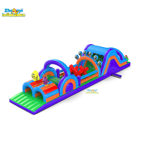 Circuitos de Obstáculos Inflables de Grado Comercial, Juegos Inflables para Exteriores, Parque Infantil Gigante Inflable para Niños - Product Image 1
