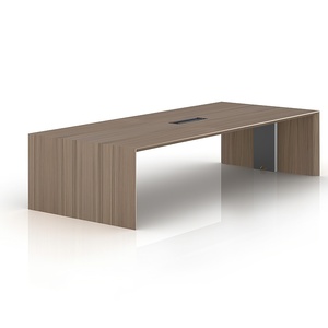 Customized Modern High-End Office Desk Wooden Conference Table for Meeting Room Furniture for Office Use - Product Image 5