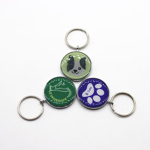 Fábrica 13,56 MHz NFC personalizado RFID Gatos Perros llaveros para mascotas seguimiento Mini etiqueta con código <span class=keywords><strong>QR</strong></span> <span class=keywords><strong>URL</strong></span> al sitio web - Product Image 4