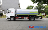 Camion pulvérisateur anti-poussière à moteur diesel 6x4 avec réservoir d'eau pour l'exploitation minière, norme d'émission Euro 3