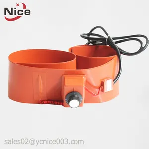 220v 800w Waterproof Electric Flexible Silicone Oil Drum Heating Belt