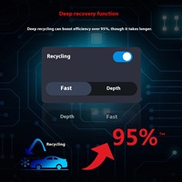 Machine de réfrigération entièrement automatique Wonderful X868 compatible R134a avec fonction de nettoyage, écran 10 pouces, 95% efficacité