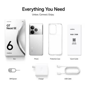 สมาร์ทโฟน Realme GT Neo6 <span class=keywords><strong>SE</strong></span> 5G ระบบปฏิบัติการ Android ปลดล็อคแล้ว หน้าจอ AMOLED 6.7 นิ้ว แบตเตอรี่ 5000-5999mAh ชาร์จเร็ว เล่นเกมได้ ขายส่ง ราคาพิเศษ - Product Image 6