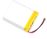 Batterie personnalisée OEM ODM 105060 3500mAh 3.7V Li-polymère au lithium pour lunettes 3D, montre connectée, GPS