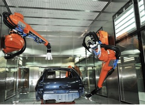 Machine de <span class=keywords><strong>peinture</strong></span> robotisée automatique de fournisseur chinois, bras robotisé pour la personnalisation, <span class=keywords><strong>peinture</strong></span> au pistolet pour voiture, métal, meubles - Product Image 4