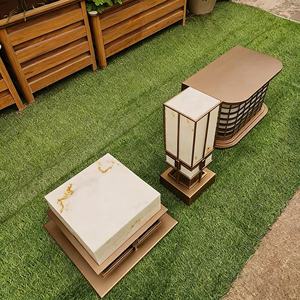 Luces de alta calidad para la parte superior de vallas, para el hogar, jardín, paisaje, pasillo, puerta, pilar, exterior, con casquillo E27 - Product Image 5