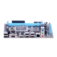 Carte mère de haute qualité Cartes mères H61 Ddr3 Lga 1155 pour PC Double intégration Petite entreprise AMD A55