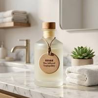 Diffuseur de parfum d'ambiance de luxe 100 ml à bâtonnets, aux huiles essentielles naturelles, longue durée, pour hôtel, spa, décoration et cadeau