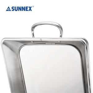 Para Sunnex Venice Series Electric 5.5L Servidor de buffet de acero inoxidable Chafer Square 2/3 Tamaño para Catering Hoteles y Restaurantes - Product Image 2