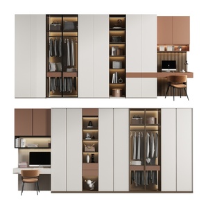 Guarda-Roupa Moderno com Espelho para Quarto - Product Image 2