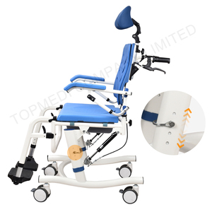 Silla <span class=keywords><strong>de</strong></span> ducha inclinable asequible Necesidades especiales Ducha reclinable Silla <span class=keywords><strong>de</strong></span> transporte para <span class=keywords><strong>discapacitados</strong></span> - Product Image 5