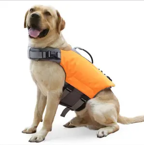 Chaleco salvavidas de seguridad para perros, accesorio ajustable y ligero, para nadar, Verano