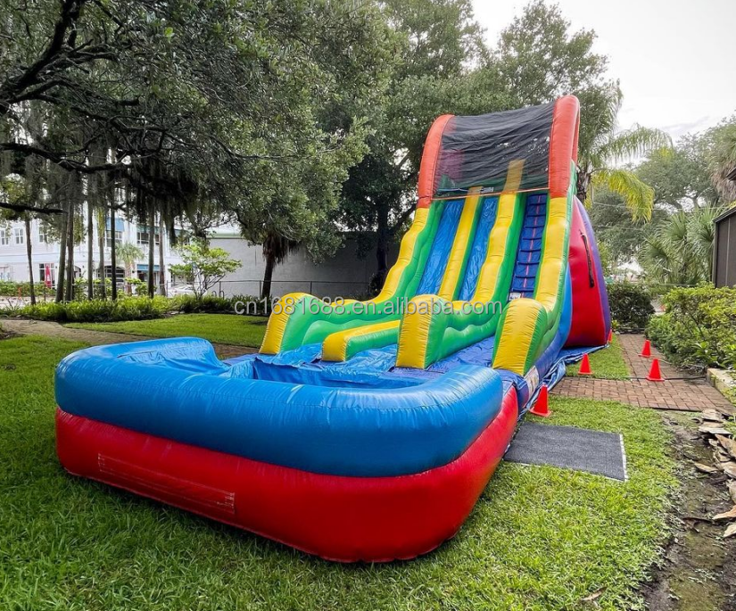 TOBOGGAN PISCINE CARAÏBE 💦🌴 Transformez votre jardin en mini-parc aquatique ! 😍 Plongez dans la bonne humeur avec notre Toboggan Piscine Caraïbe : un grand toboggan + une piscine intégrée pour