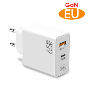 Cargador de Portátil de Nitruro de Galio de 65W, Cargador de Teléfono Móvil con Carga Rápida PD de 33W, Fuente de Alimentación Universal para Computadora QC5.0 Gan - Product Image 5
