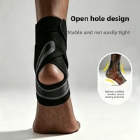 Protection de la cheville anti-entorse, récupération post-entorse estivale, attelle de cheville réglable professionnelle pour le sport, le basketball et la course à pied