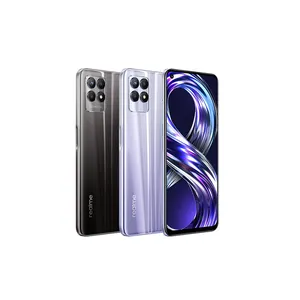 Realme 8i Helio G96八核新智能手机6.6 FHD + 120Hz显示屏50MP AI三摄像头realme智能手机批发