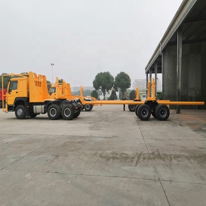 Sinotruk Howo personnalisé 6x4 6x6 journal bois bois forêt exploitation forestière <span class=keywords><strong>transporteur</strong></span> transport camion véhicule semi-remorque à <span class=keywords><strong>vendre</strong></span> - Product Image 3