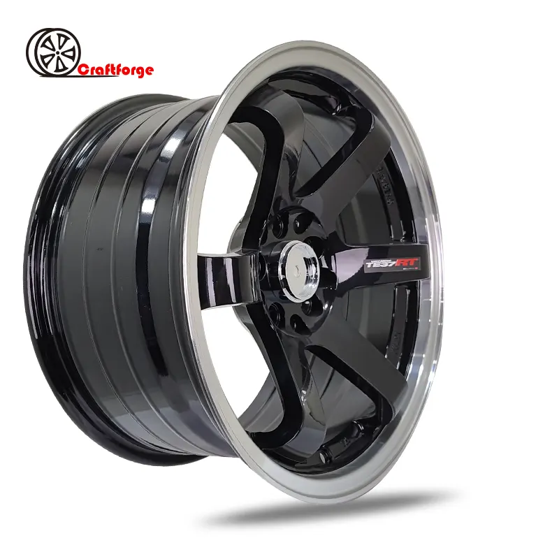 Black Car Rim 4X100 15 16 17 18 Inch White Sport Rim Wheels For Cars Cheap Car Wheel Rims