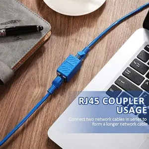 Hot bán Ethernet lá chắn Extender Adapter nữ để kết nối nữ RJ45 cho dòng Coupler