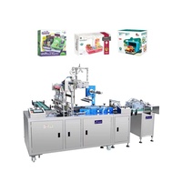 Machine d'emballage tridimensionnelle à film transparent pour les boîtes de rouge à lèvres, les cadeaux et les cosmétiques