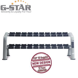 K-FIT Commercial Adjustable Heavy Duty Durable <strong>Dumbell</strong> <strong>Rack</strong> GS-013 for Home Gym Fitness Equipment Strength Training - Product Image 2