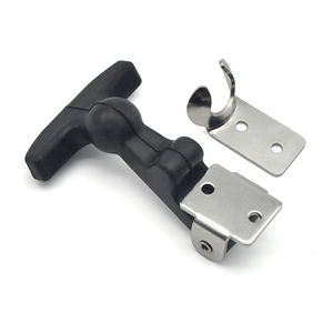 Loquet de tirage en caoutchouc en forme de T loquet à bascule en caoutchouc à amortissement <span class=keywords><strong>Flexible</strong></span> pour Machine d'ingénierie capot armoire ressort moraillon pince - Product Image 6