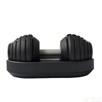 Ensemble d'haltères de cheville réglables 53 lb (24 kg) avec cadran rotatif, modèle Combo Durable 53lb-en-1