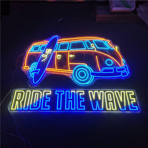 Китайская фабрика, Прямая поставка, акриловые светодиодные неоновые Настенные светильники, Свадебная вечеринка, неоновая вывеска на заказ - Product Image 5