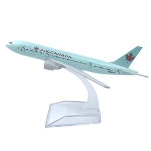 Fabrikanten Leveren Legering Vliegtuig Model Canada B777 16Cm Vliegtuig Model Custom Voor Bedrijf Cadeau - Product Image 1