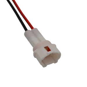 Conector Automotriz de 2 Posiciones, Plástico Blanco 6187-2311 para Cableado de Automóviles - Product Image 3