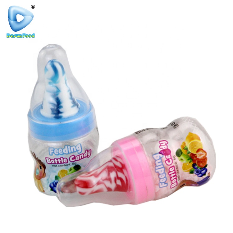 Детская игрушка фруктовый ароматизатор соска бутылка леденец жесткие конфеты с кислым порошком конфеты