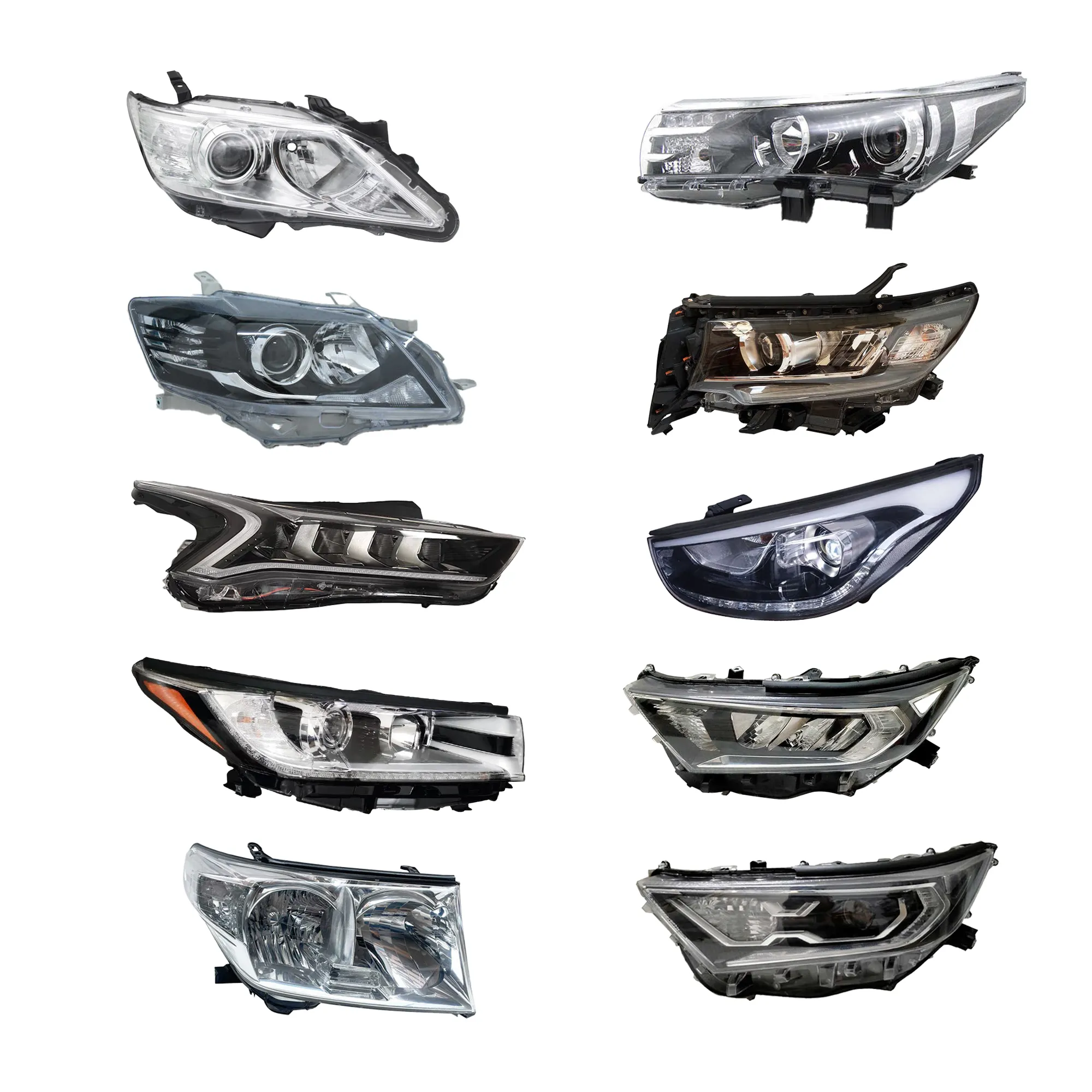 Hochwertiger Scheinwerfer Scheinwerfer LED-Scheinwerfer für japanisches koreanisches Auto Toyota Nissan KIA Hyundai